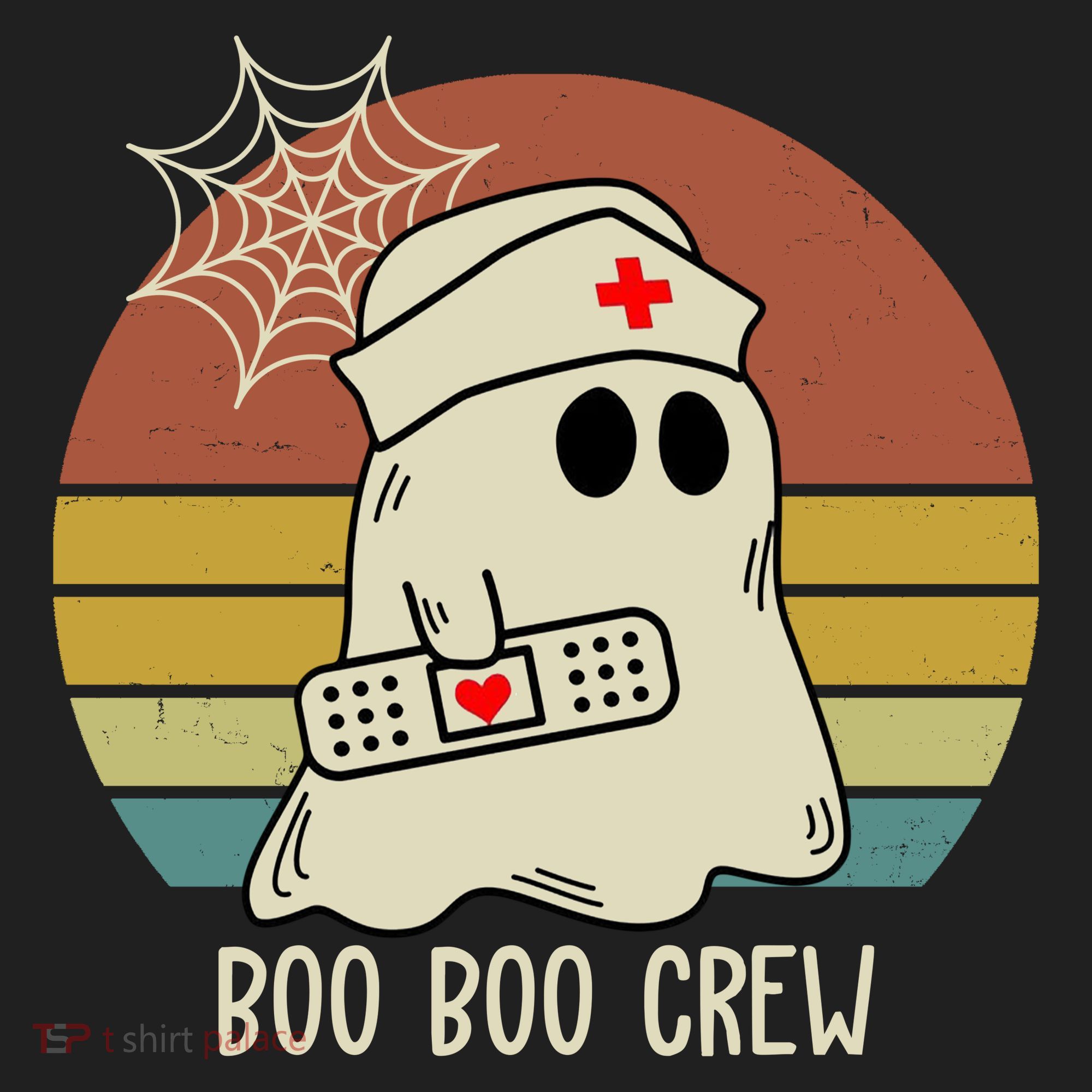 Boo Boo Crew Nurse Halloween Nurse Retro Hat