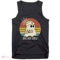 Boo Boo Crew Nurse Halloween Nurse Retro Tank Top thumb 0