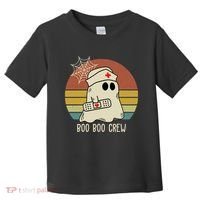 Boo Boo Crew Nurse Halloween Nurse Retro Toddler T-Shirt thumb 0