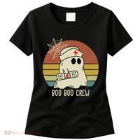 Boo Boo Crew Nurse Halloween Nurse Retro Women's T-Shirt thumb 0