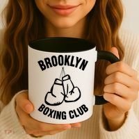 Brooklyn Boxing Club Hanging Gloves Gift Coffee Mug thumb 3