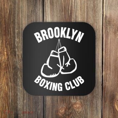 Brooklyn Boxing Club Hanging Gloves Gift Coaster