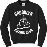 Brooklyn Boxing Club Hanging Gloves Gift Kids Sweatshirt thumb 0