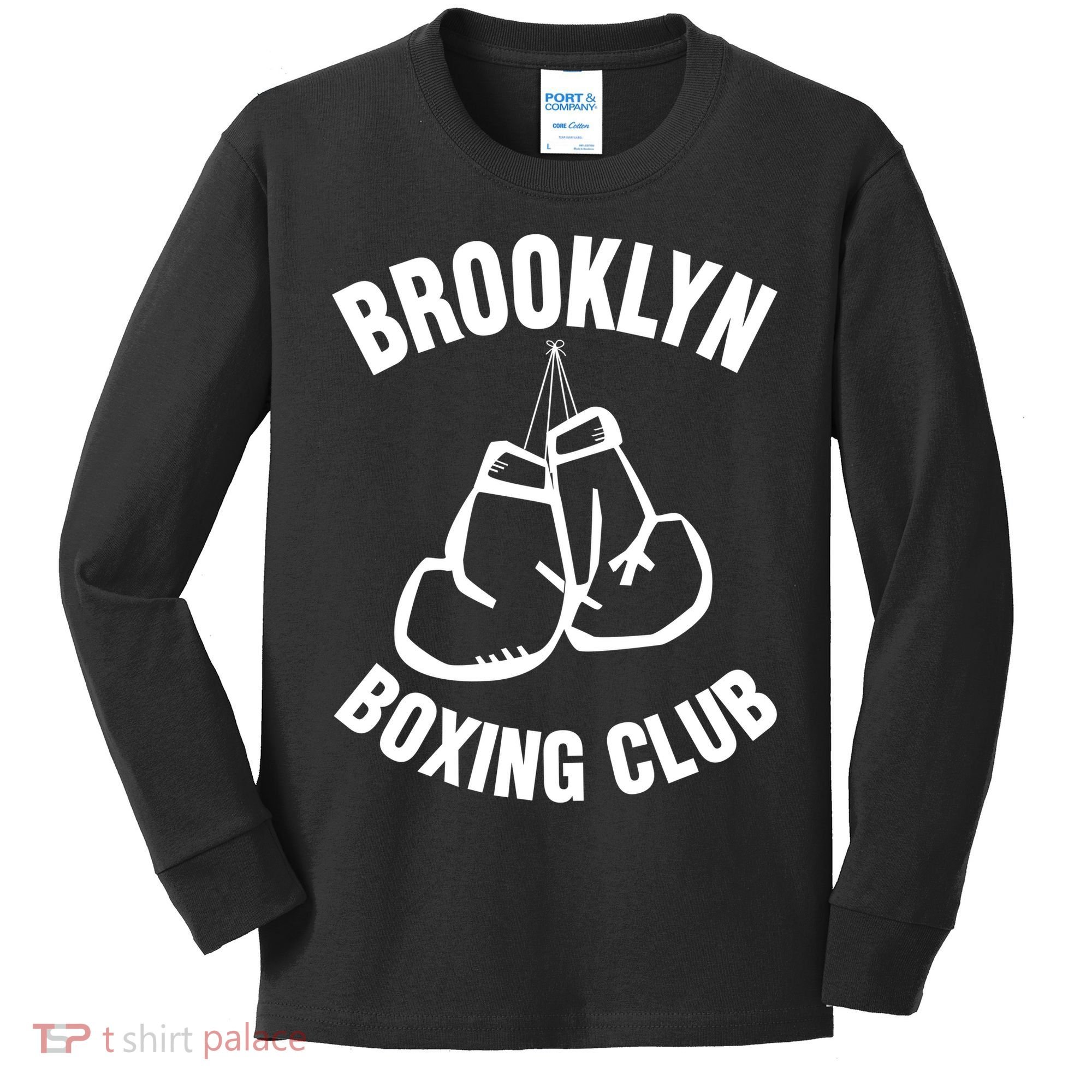 Brooklyn Boxing Club Hanging Gloves Gift Kids Long Sleeve Shirt