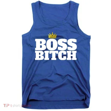 Boss Bitch Cute Gift Tank Top