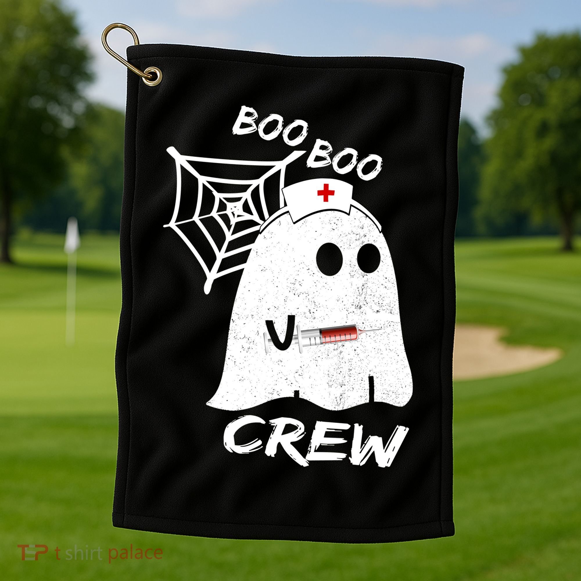 Boo Boo Crew Nurse Golf Towel