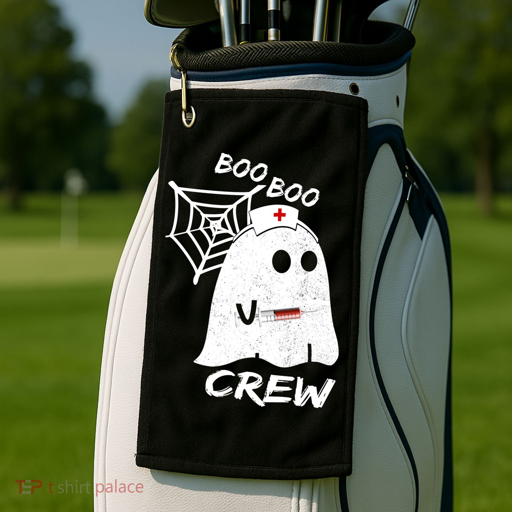 Boo Boo Crew Nurse Golf Towel