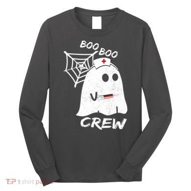 Boo Boo Crew Nurse Long Sleeve Shirt