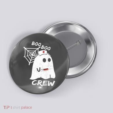 Boo Boo Crew Nurse Button