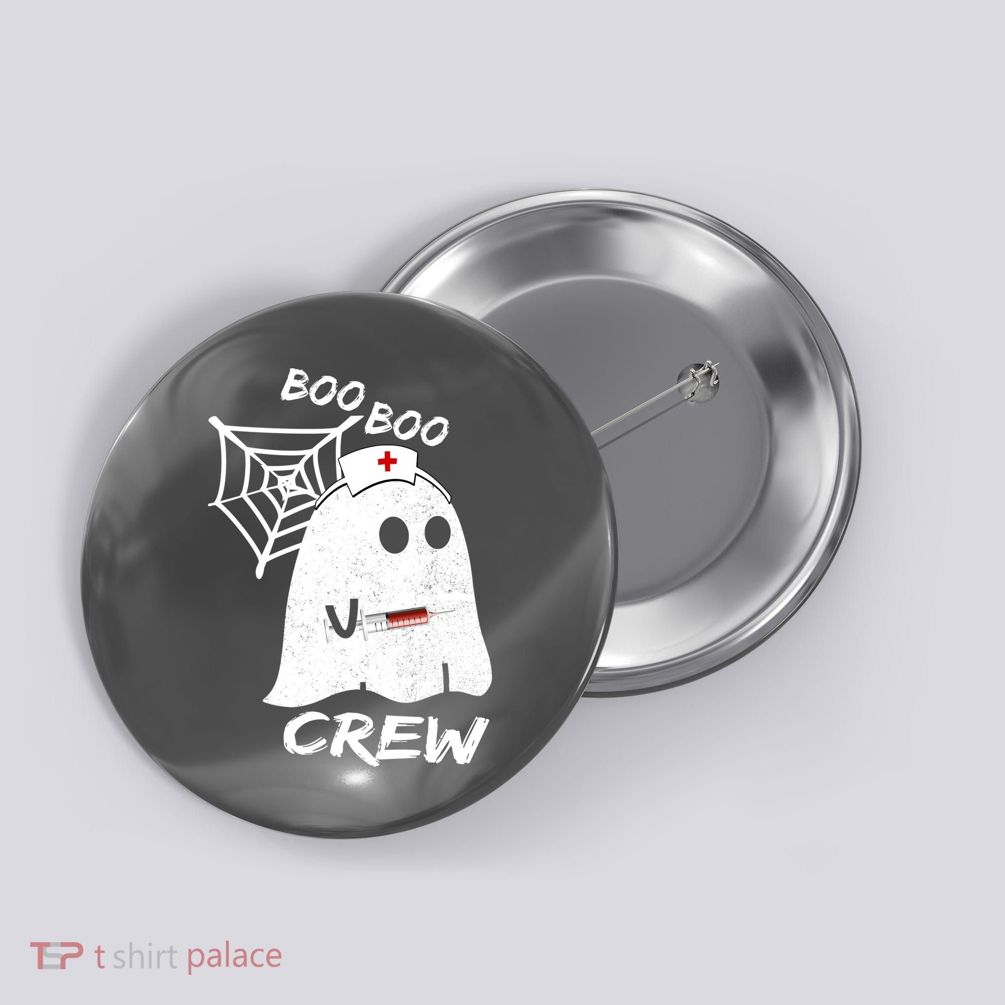 Boo Boo Crew Nurse Button