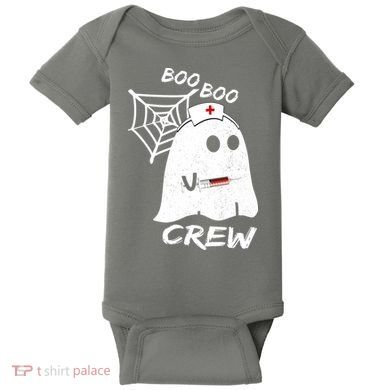Boo Boo Crew Nurse Baby Bodysuit