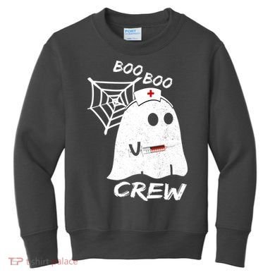 Boo Boo Crew Nurse Kids Sweatshirt