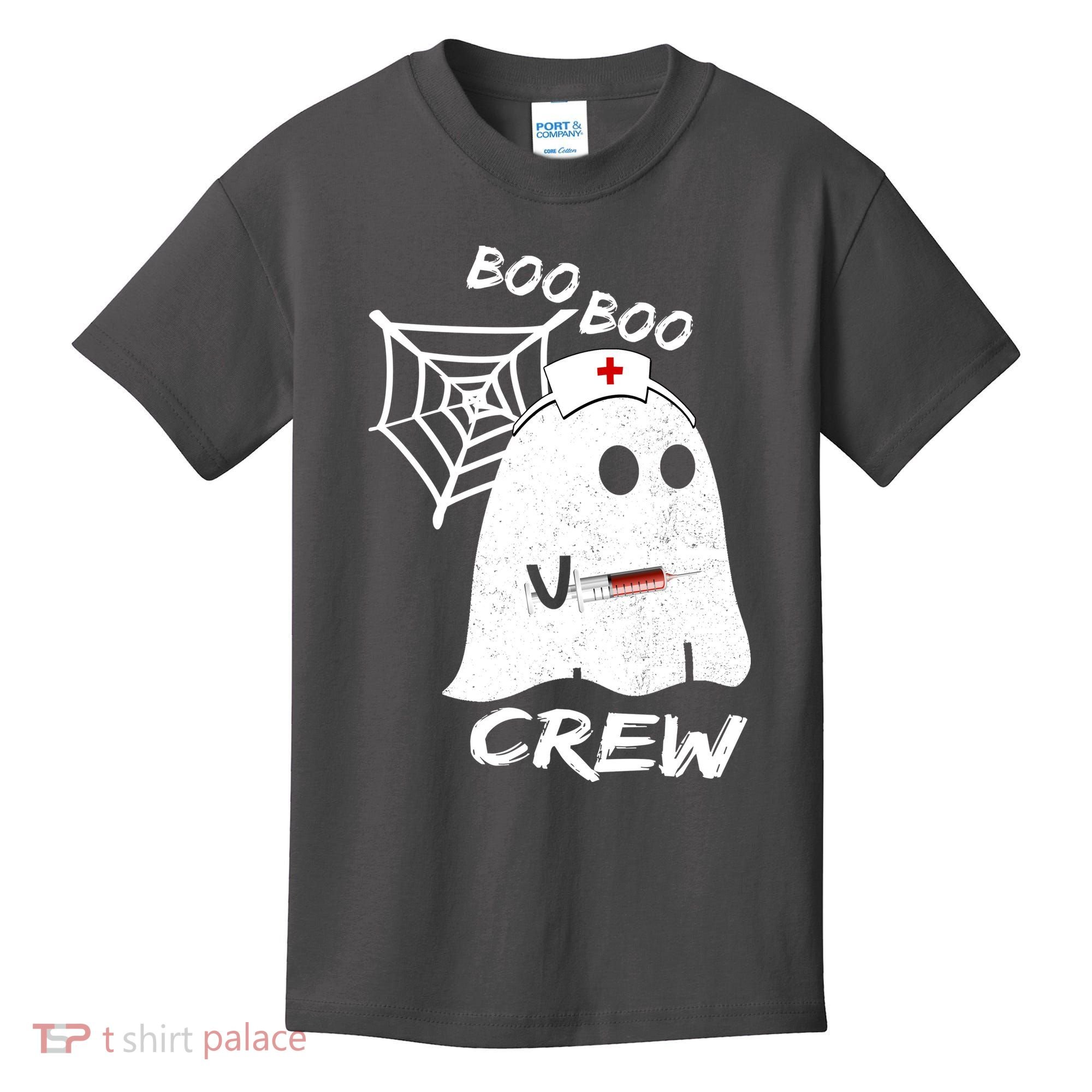 Boo Boo Crew Nurse Kids T-Shirt