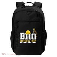 Brother Birthday Crew Construction Birthday Party Backpack thumb 0