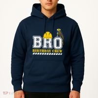 Brother Birthday Crew Construction Birthday Party Hoodie thumb 2