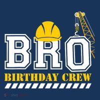 Brother Birthday Crew Construction Birthday Party Coaster thumb 2