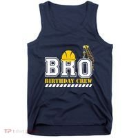 Brother Birthday Crew Construction Birthday Party Tank Top thumb 0