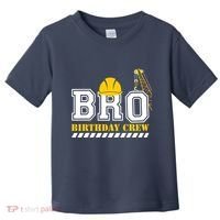 Brother Birthday Crew Construction Birthday Party Toddler T-Shirt thumb 0