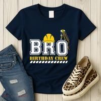 Brother Birthday Crew Construction Birthday Party Women's T-Shirt thumb 3