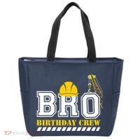 Brother Birthday Crew Construction Birthday Party Tote Bag thumb 0