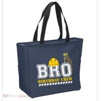 Brother Birthday Crew Construction Birthday Party Tote Bag thumb 2