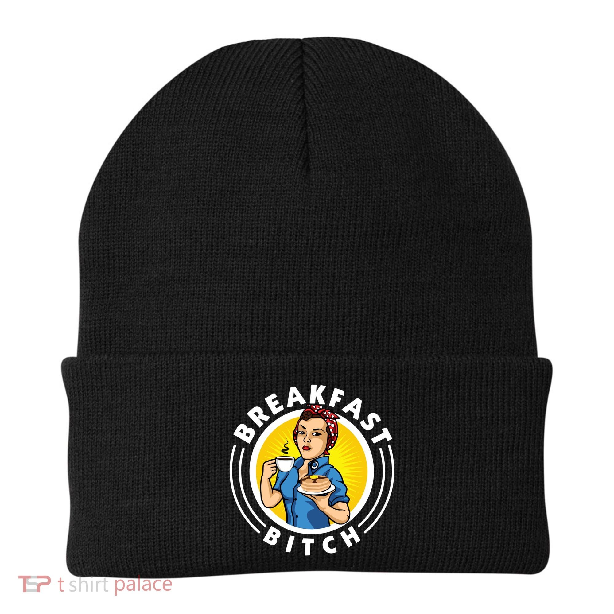 Breakfast Bitch Cool Gift Beanie