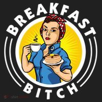 Breakfast Bitch Cool Gift Beanie thumb 2