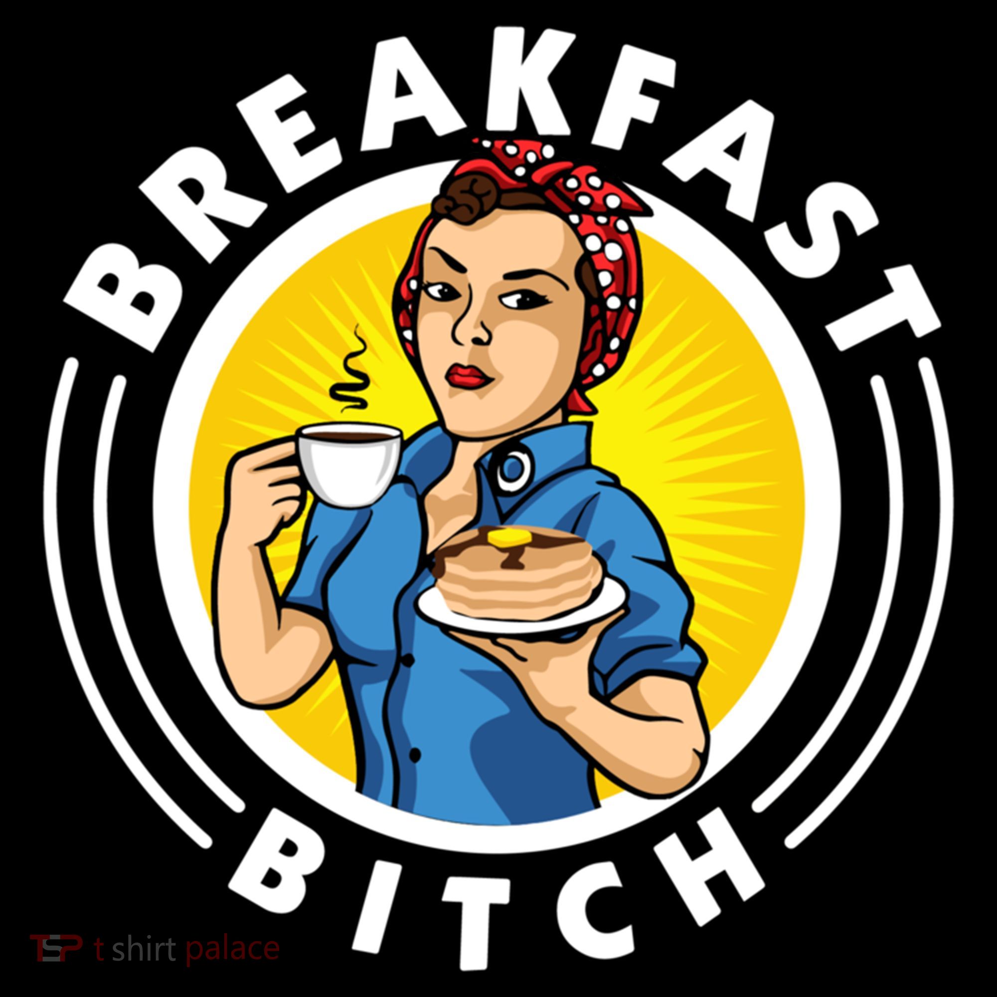 Breakfast Bitch Cool Gift Pajama Set