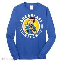 Breakfast Bitch Cool Gift Long Sleeve Shirt thumb 0