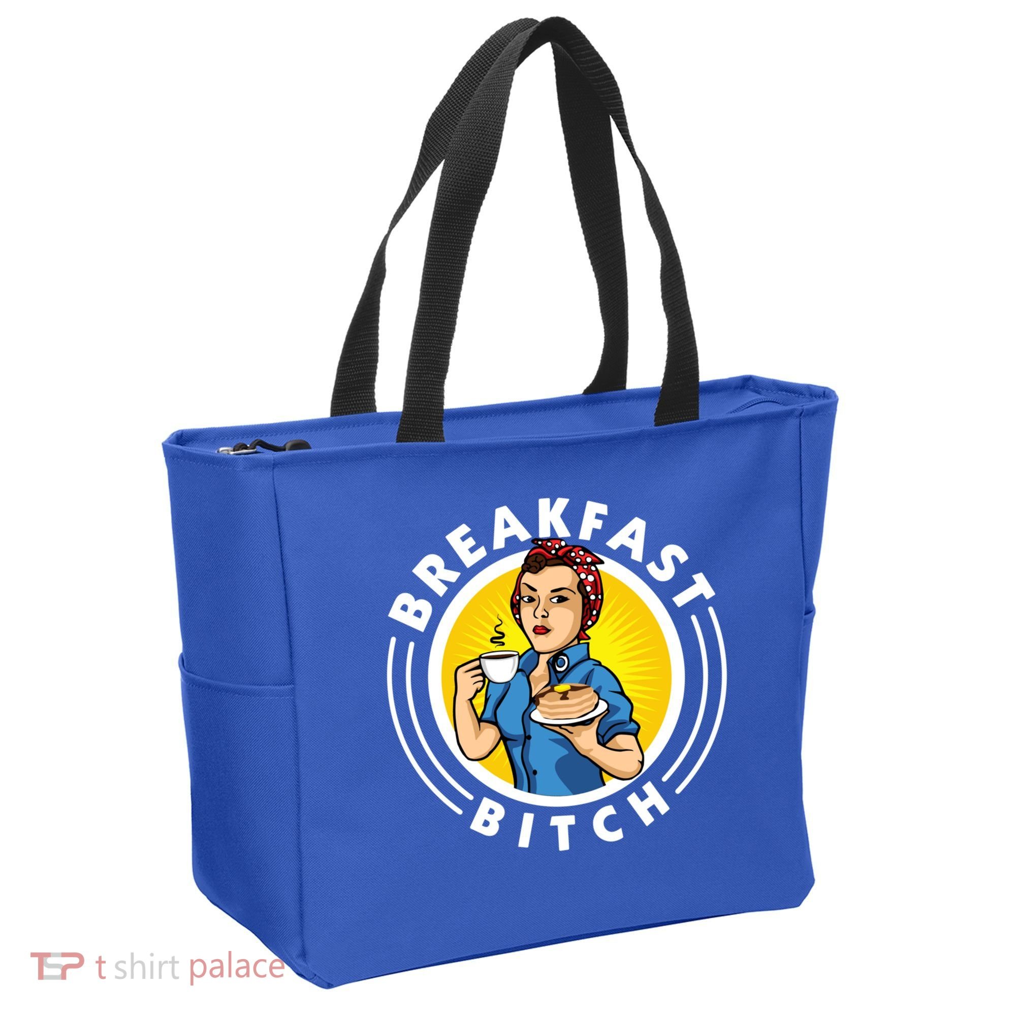 Breakfast Bitch Cool Gift Tote Bag