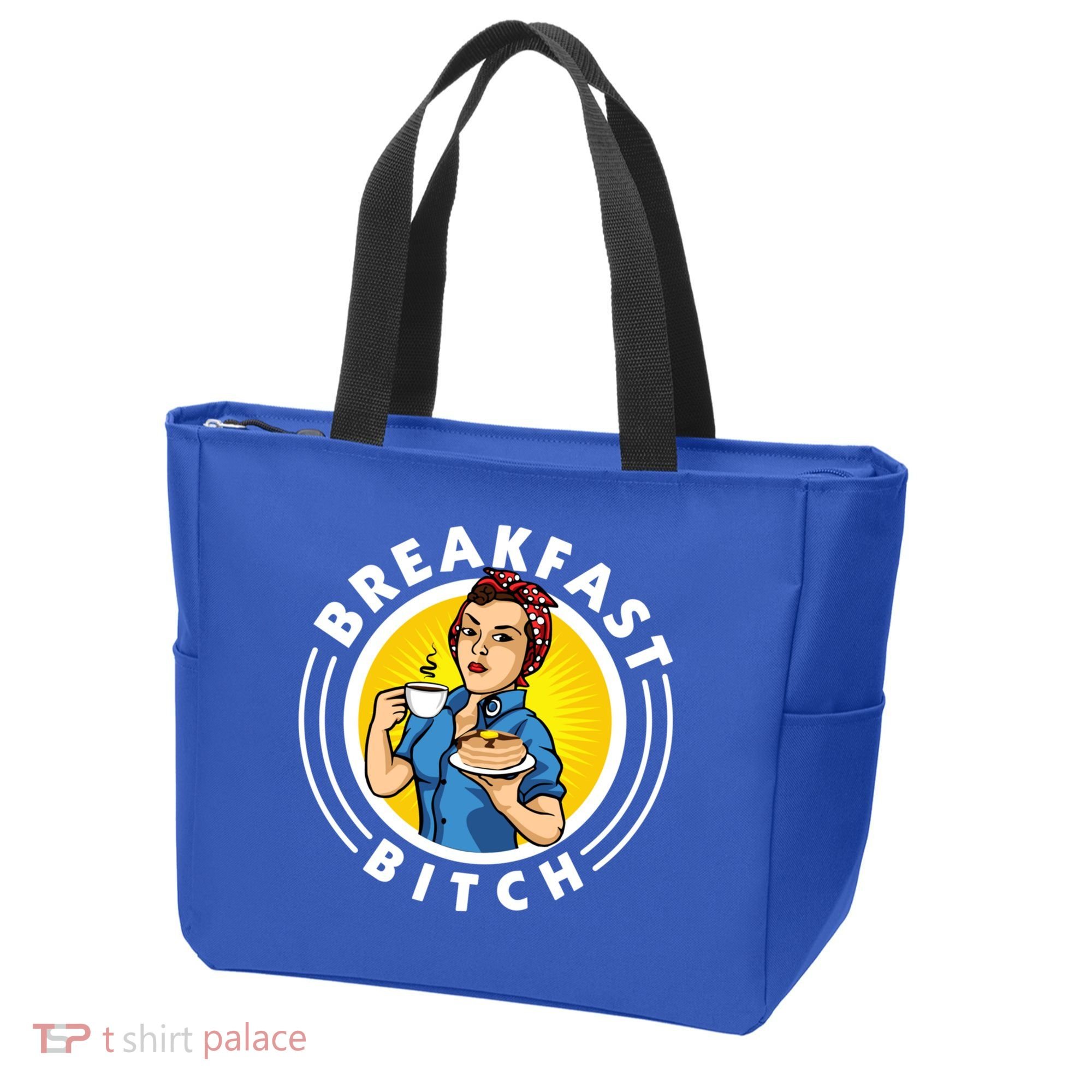 Breakfast Bitch Cool Gift Tote Bag