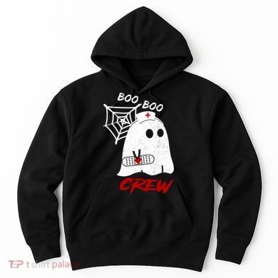 Boo Boo Crew Nurse Ghoost Hoodie