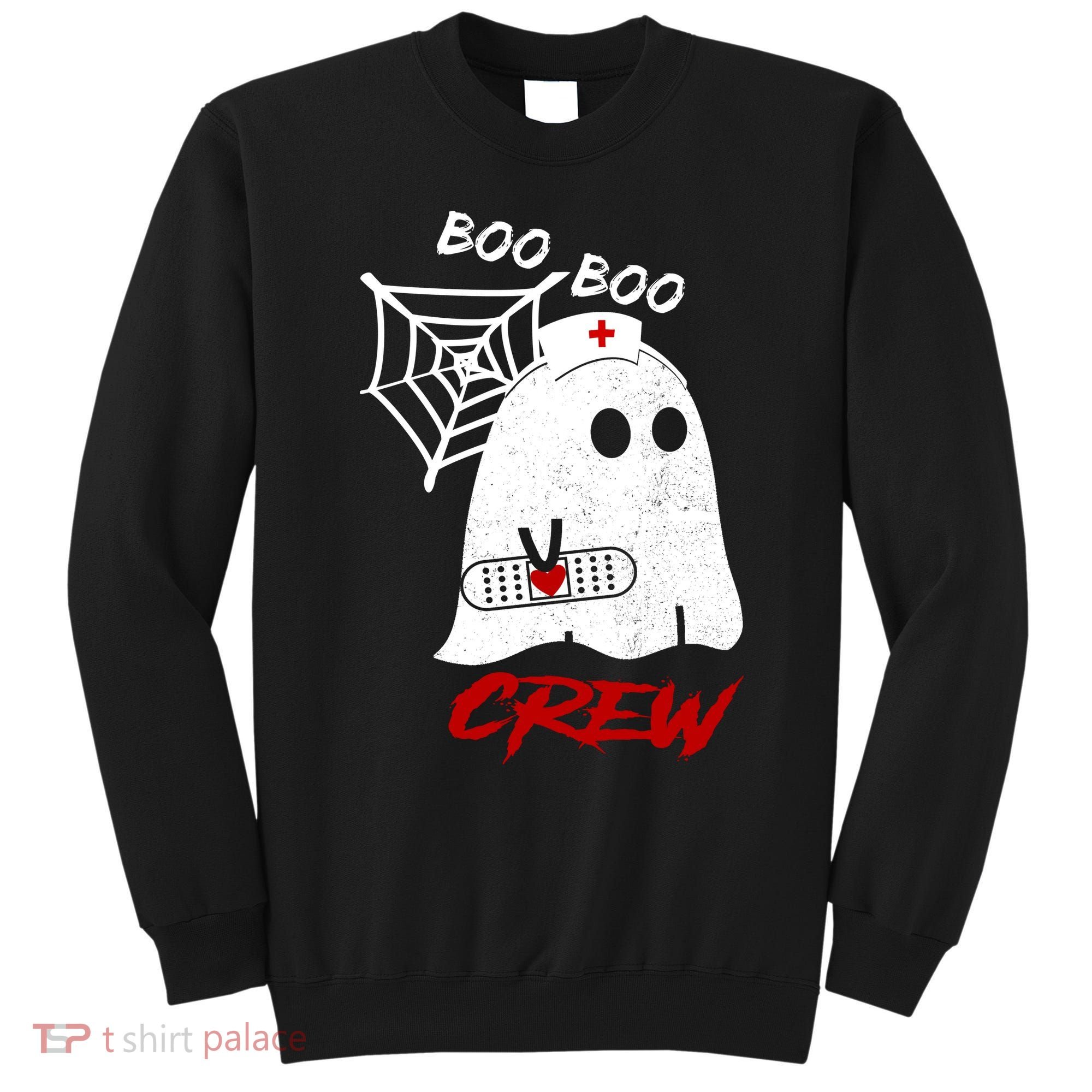 Boo Boo Crew Nurse Ghoost Sweatshirt