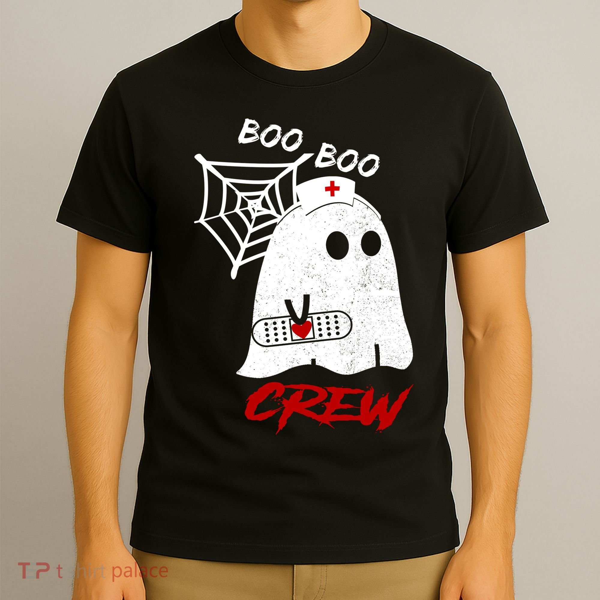 Boo Boo Crew Nurse Ghoost T-Shirt