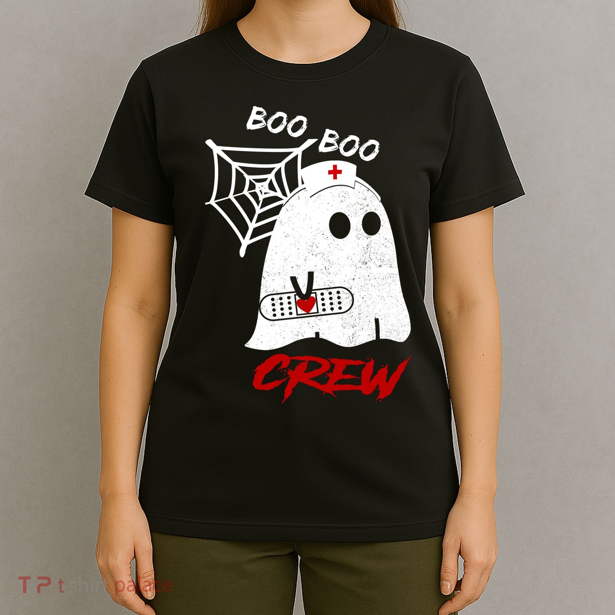 Boo Boo Crew Nurse Ghoost T-Shirt