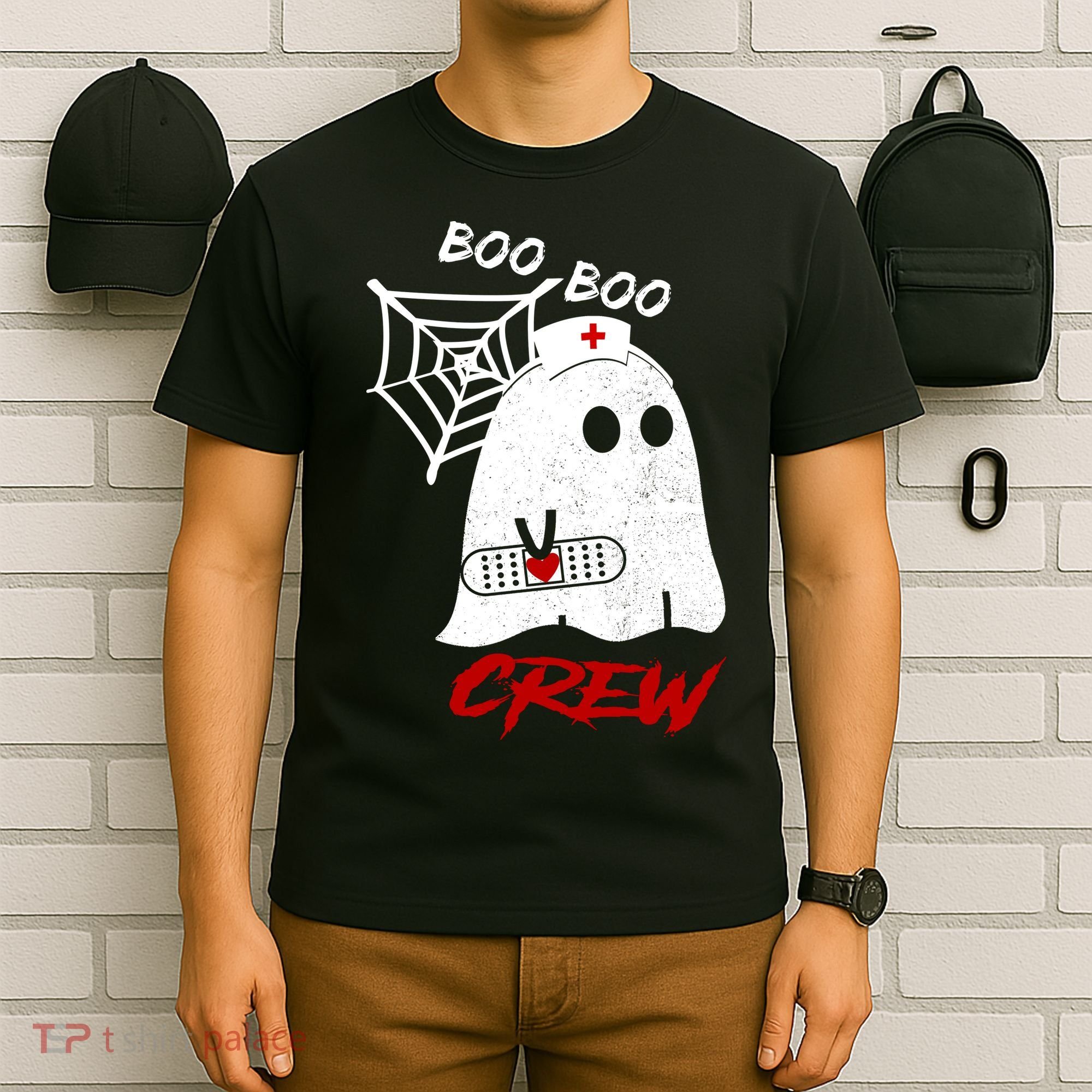 Boo Boo Crew Nurse Ghoost T-Shirt
