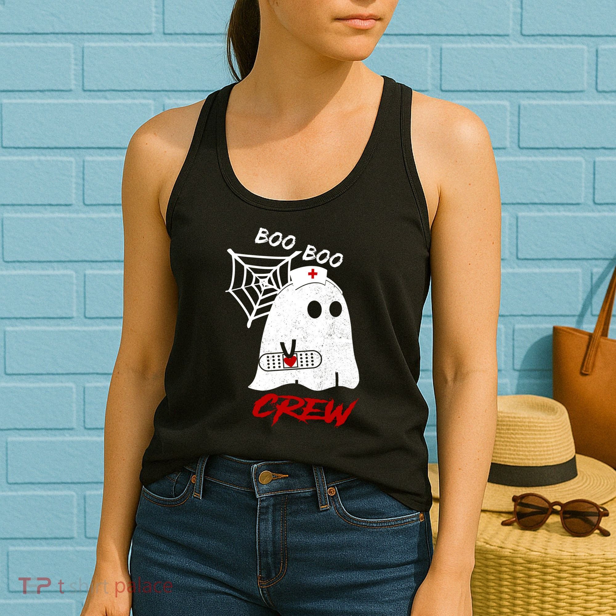 Boo Boo Crew Nurse Ghoost Women's Tank Top