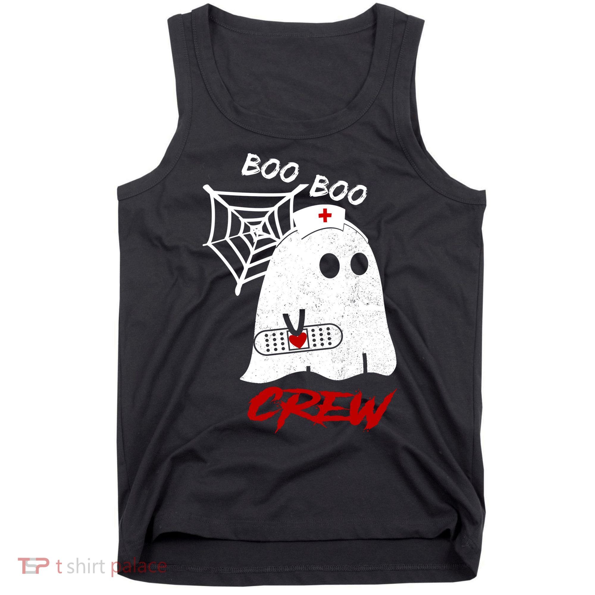 Boo Boo Crew Nurse Ghoost Tank Top