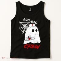 Boo Boo Crew Nurse Ghoost Tank Top thumb 2