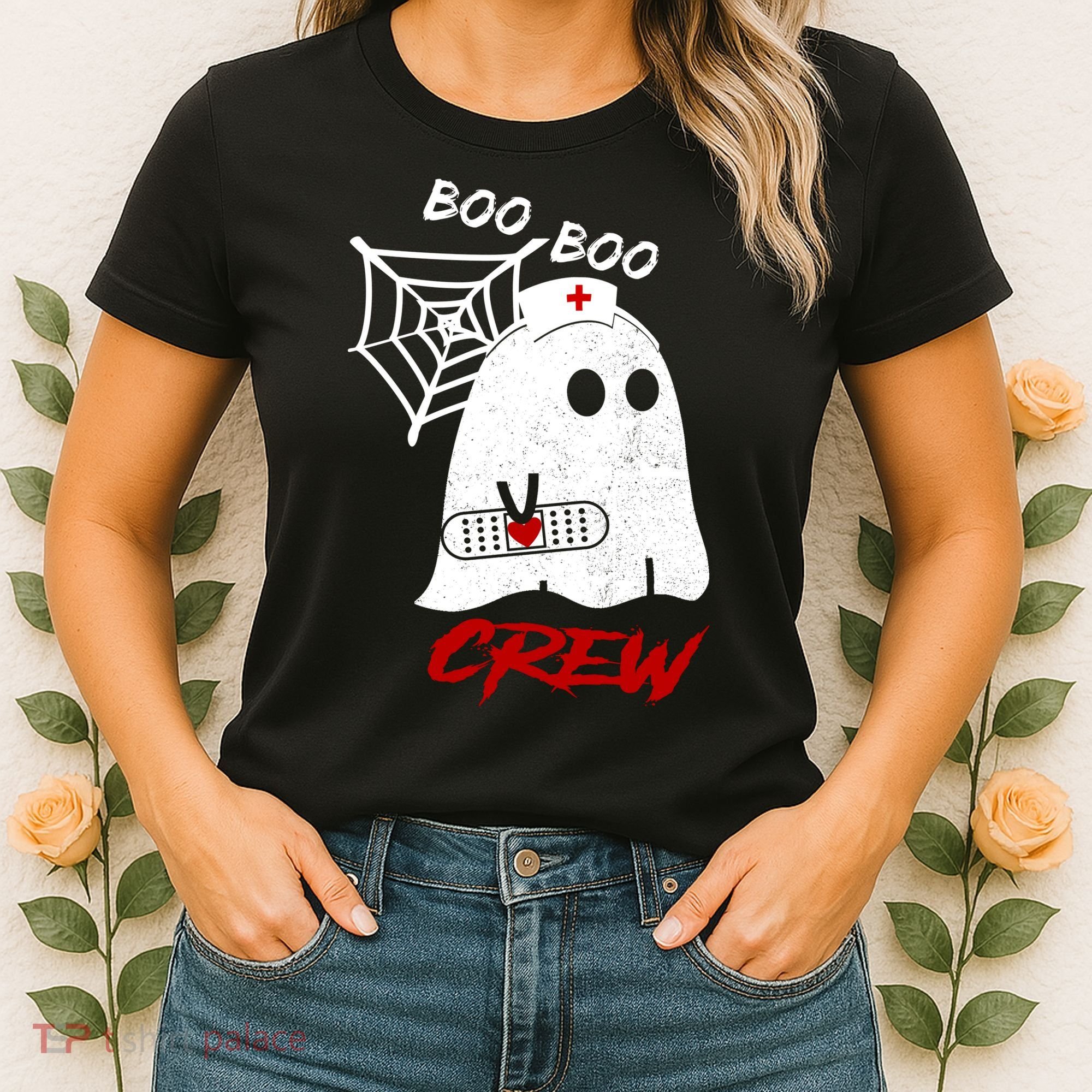 Boo Boo Crew Nurse Ghoost Women's T-Shirt