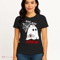 Boo Boo Crew Nurse Ghoost Women's T-Shirt thumb 4