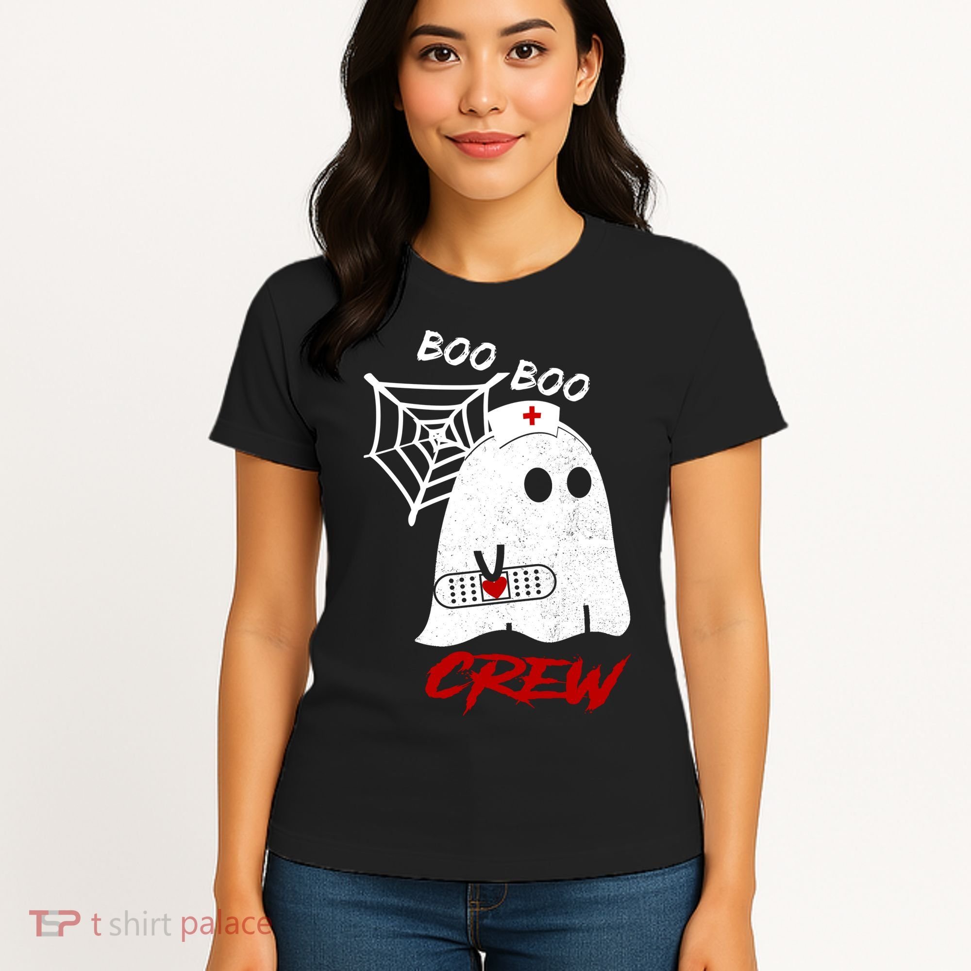 Boo Boo Crew Nurse Ghoost Women's T-Shirt