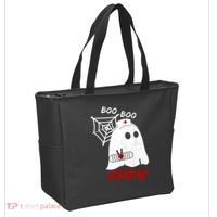 Boo Boo Crew Nurse Ghoost Tote Bag thumb 2