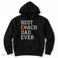 Best Basketball Coach Dad Ever Coaching Fathers Hoodie thumb 0