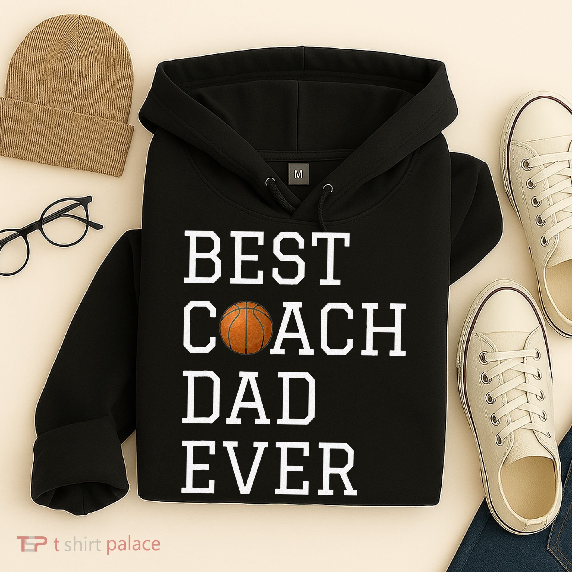 Best Basketball Coach Dad Ever Coaching Fathers Hoodie