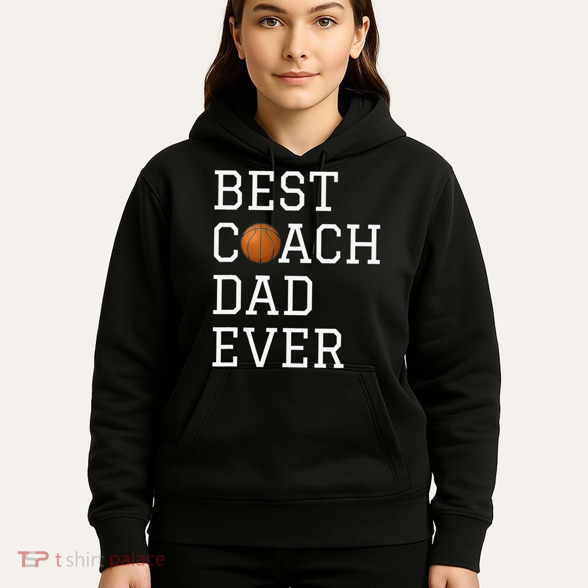 Best Basketball Coach Dad Ever Coaching Fathers Hoodie