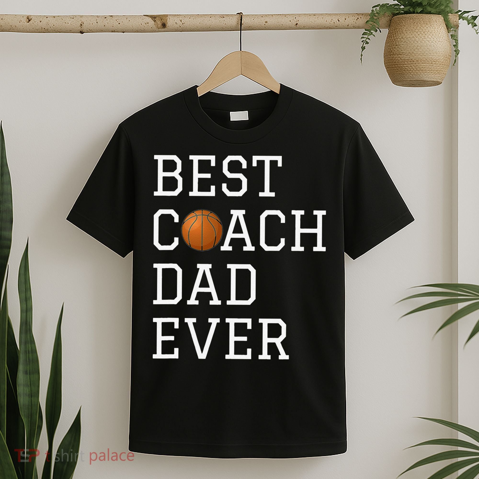 Best Basketball Coach Dad Ever Coaching Fathers T-Shirt