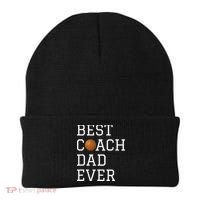 Best Basketball Coach Dad Ever Coaching Fathers Beanie thumb 0