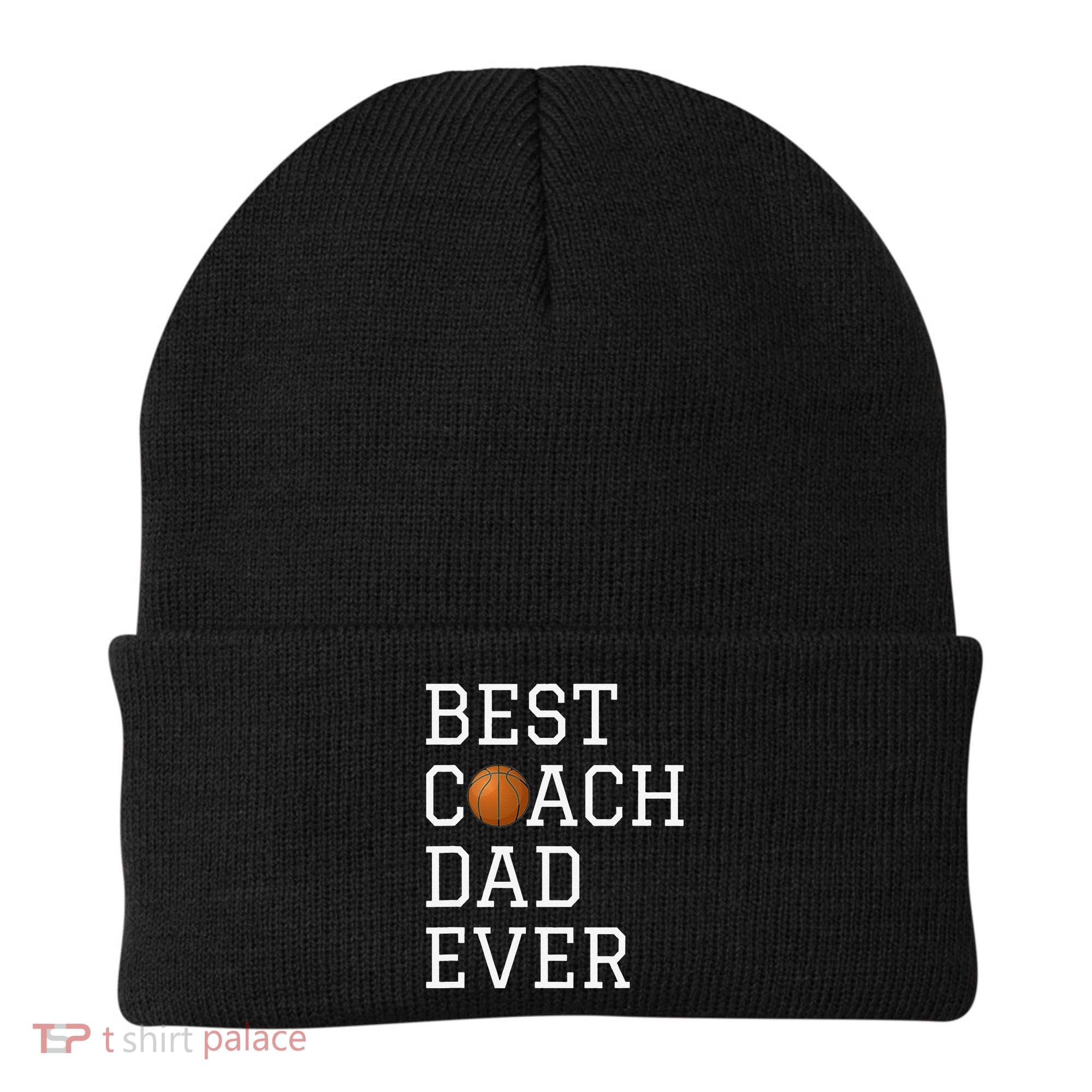 Best Basketball Coach Dad Ever Coaching Fathers Beanie