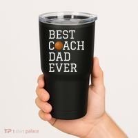 Best Basketball Coach Dad Ever Coaching Fathers Tumbler thumb 2
